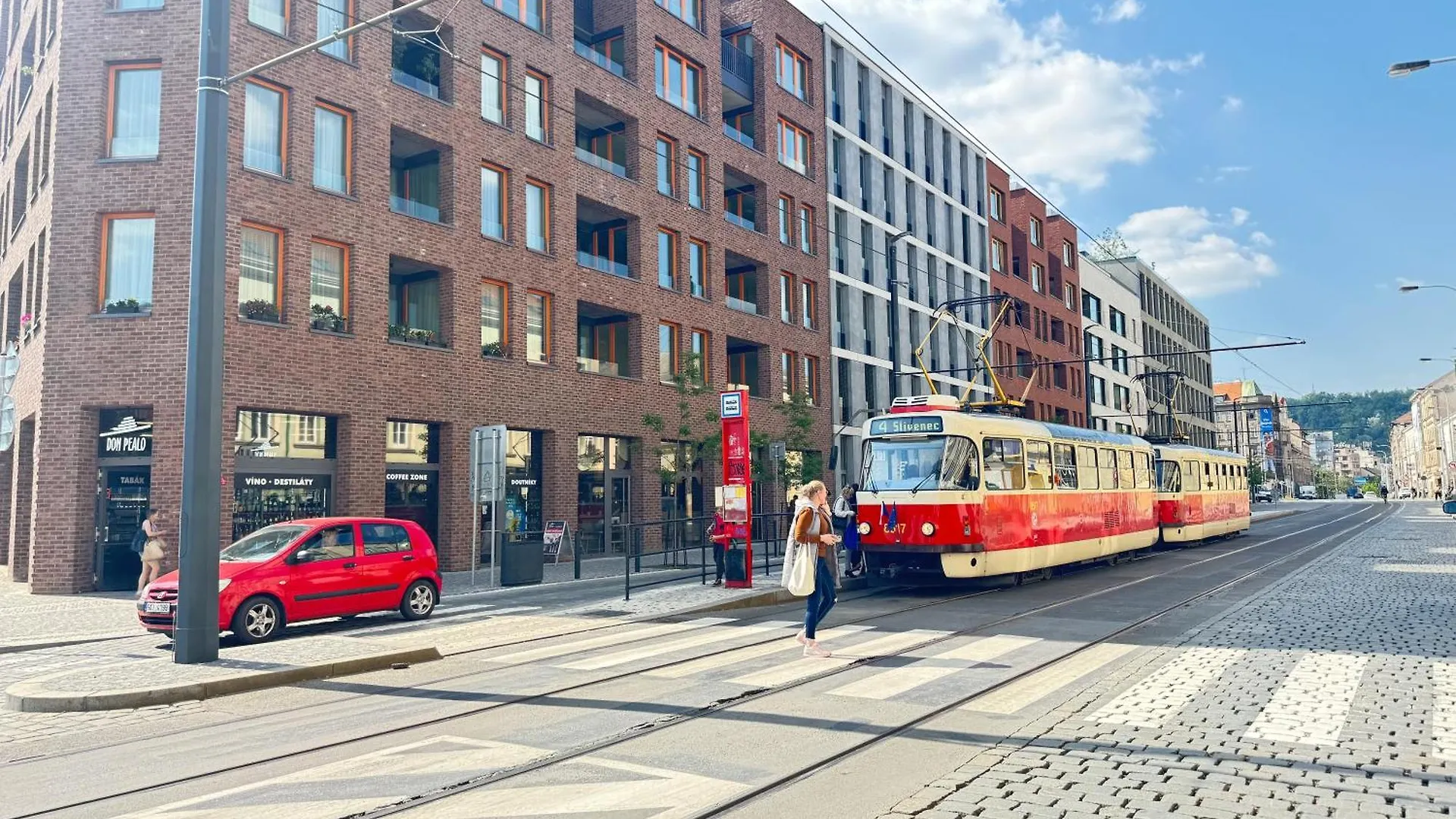 Free Parking - Cozy Apartment Near Vysehrad Railway Bridge Praga 0*,